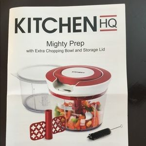 Mighty Prep:  chopper, whipper/mixer